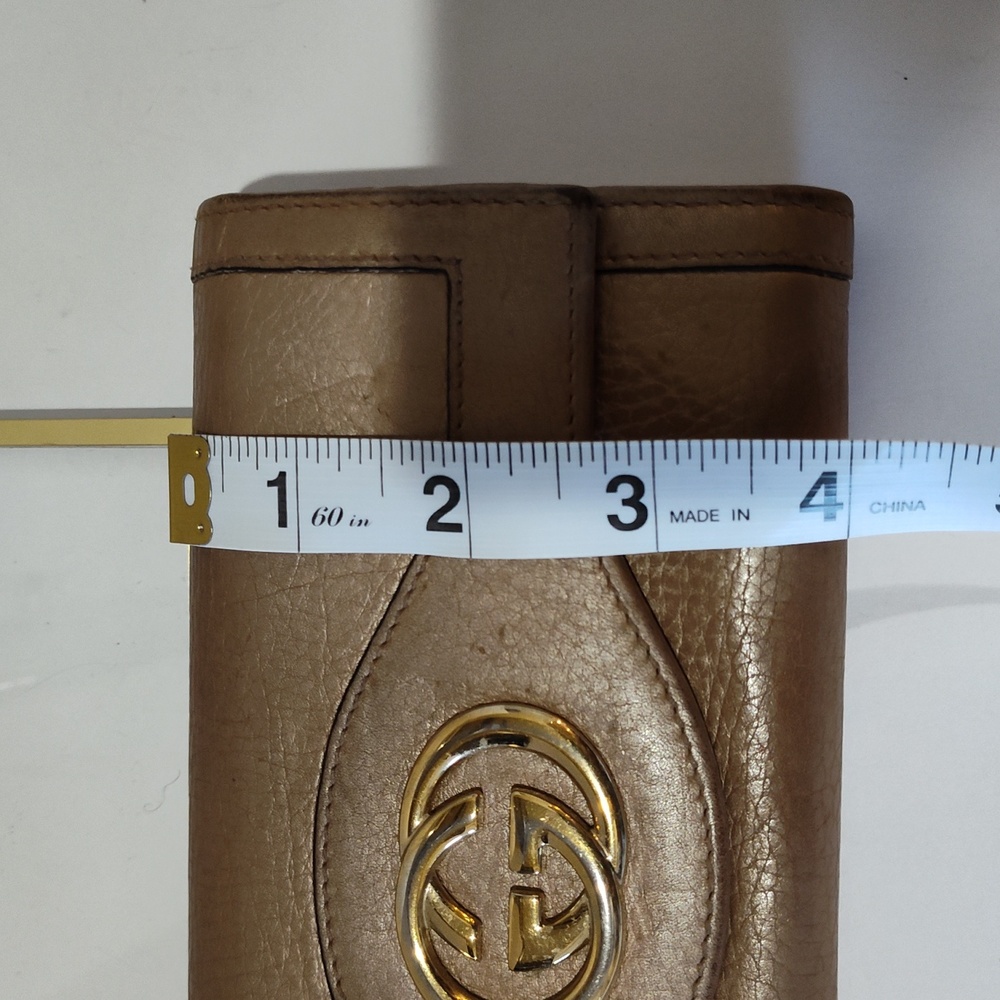 Gucci Beige Leather Wallet - Picture 11 of 11